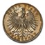 1862 German States Silver Thaler MS-64 PCGS (Frankfurt)