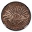 1862-Go YE/PF Mexico Silver 8 Reales MS-61 NGC