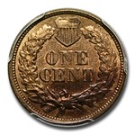 1862 Indian Head Cent AU-58 PCGS