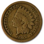 1862 Indian Head Cent Good
