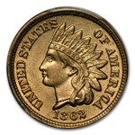 1862 Indian Head Cent MS-63 PCGS