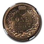 1862 Indian Head Cent MS-64 NGC