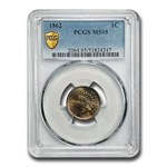 1862 Indian Head Cent MS-65 PCGS