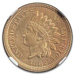 1862 Indian Head Cent MS-66 NGC