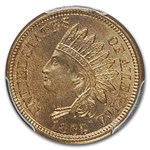 1862 Indian Head Cent MS-66 PCGS