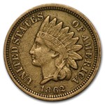 1862 Indian Head Cent VF