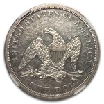 1862 Liberty Seated Dollar AU-55 NGC