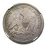 1862 Liberty Seated Dollar AU-58 NGC