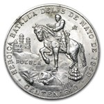 1862 Mexico Silver Medal Puebla 