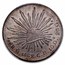 1862-Mo CH Mexico Silver 8 Reales MS-62 PCGS