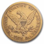 1862-S $10 Liberty Gold Eagle Fine-15 PCGS