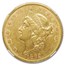 1862-S $20 Liberty Gold Double Eagle AU-55 NGC