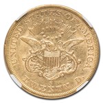 1862-S $20 Liberty Gold Double Eagle XF-45 NGC