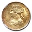 1862-* Spain Gold 100 Reales Isabel II MS-64 NGC