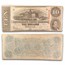 1863 $10 (T-59) Capitol @ Columbia, SC VF (Cancelled)