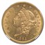 1863 $20 Liberty Gold Double Eagle AU-58 NGC (Green Label)