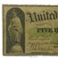1863 $5.00 Legal Tender Alexander Hamilton VG (Fr#63)