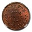 1863 Cole's Bakery Civil War Token MS-64 NGC (RB, F-165Z-2a)