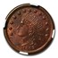 1863 Cole's Bakery Civil War Token MS-64 NGC (RB, F-165Z-2a)