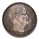 1863 Denmark Silver 2 Rigsdaler PR-66 PCGS
