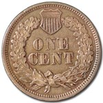 1863 Indian Head Cent XF Details