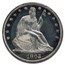1863 Liberty Seated Half Dollar PR-66+ DCAM PCGS