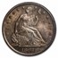 1863-S Liberty Seated Half Dollar AU-58 NGC
