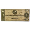 1864 $2.00 (T-70) Judah P. Benjamin XF