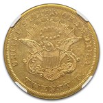 1864 $20 Liberty Gold Double Eagle AU-58 NGC