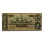1864 $20 (T-67) Capital @ Nashville, TN XF