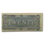 1864 $20 (T-67) Capitol @ Nashville, TN AU