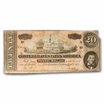 1864 $20 (T-67) Capitol @ Nashville, TN Fine Details