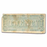 1864 $20 (T-67) Capitol @ Nashville, TN Fine Details