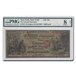 1864 $5.00 New York, New York VG-8 PMG Net (Fr#397) CH#891