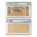 1864 $500 State of GA Milledgeville, GA VF-25 PMG (GACR-20)