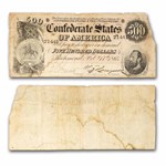 1864 $500 (T-64) Stonewall Jackson Fine Details