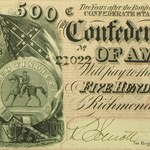 1864 $500 (T-64) Washington-Jackson AU