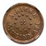 1864 A. Ricke Civil War Token MS-66 NGC (Brown F-165 EV-7a)
