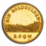 1864 Germany Gold Goldgulden MS-62 PCGS (PL, Bavaria)