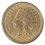 1864 Indian Head Cent Copper-Nickel MS-64 PCGS CAC