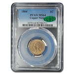 1864 Indian Head Cent Copper-Nickel MS-64 PCGS CAC