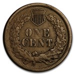 1864 Indian Head Cent Fine (L on Ribbon)