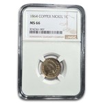 1864 Indian Head Cent MS-66 NGC (Copper Nickel)