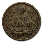 1864 Indian Head Cent VF (L on Ribbon)