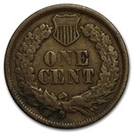 1864 Indian Head Cent VG (L on Ribbon)