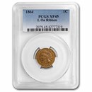 1864 Indian Head Cent XF-45 PCGS (L on Ribbon) 1864 Indian Head Cent XF-45 PCGS (L on Ribbon)