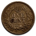 1864 Indian Head Cent XF (L on Ribbon)