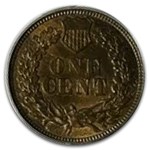 1864-L Indian Head Cent MS-64 PCGS (Red/Brown, L on Ribbon)