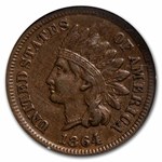 1864-L Indian Head Cent XF-45 NGC (L on Ribbon)