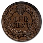 1864-L Indian Head Cent XF-45 NGC (L on Ribbon)